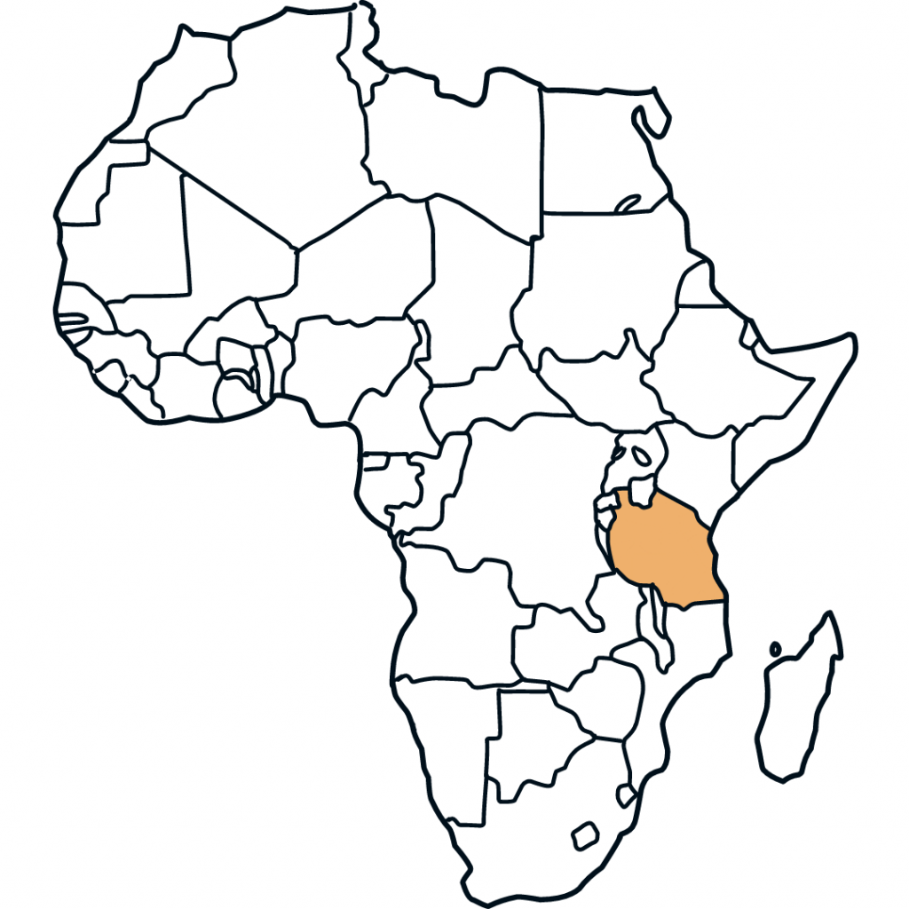 Afrika Map Baobab