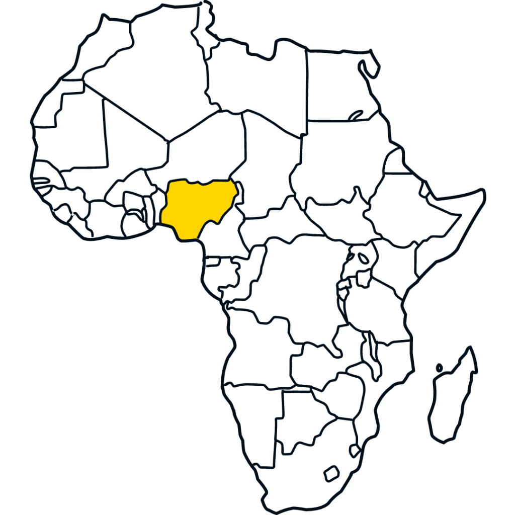 Afrika Ingwer Map